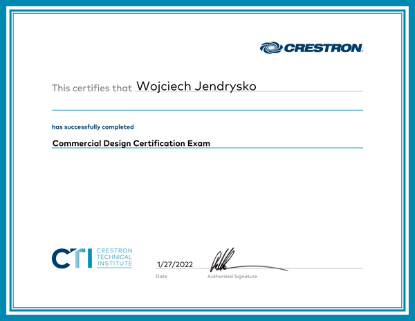 CTI-DCT-C  -  Commercial Design Certification