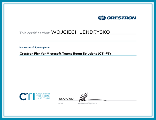 CTI-FT  -  Flex for Microsoft Teams Rooms
