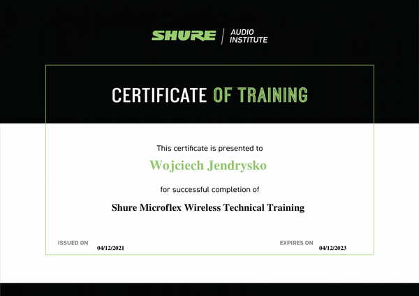 Microflex Wireless Technical Training